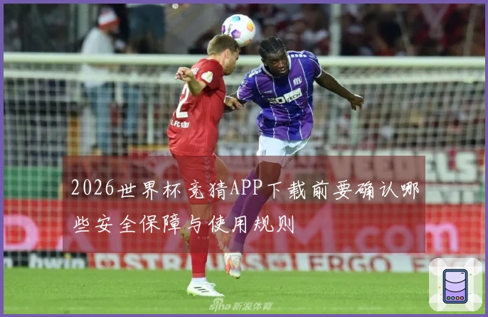 2026世界杯竞猜APP下载前要确认哪些安全保障与使用规则